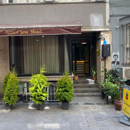 Taksim Sem Hotel Estambul Exterior foto