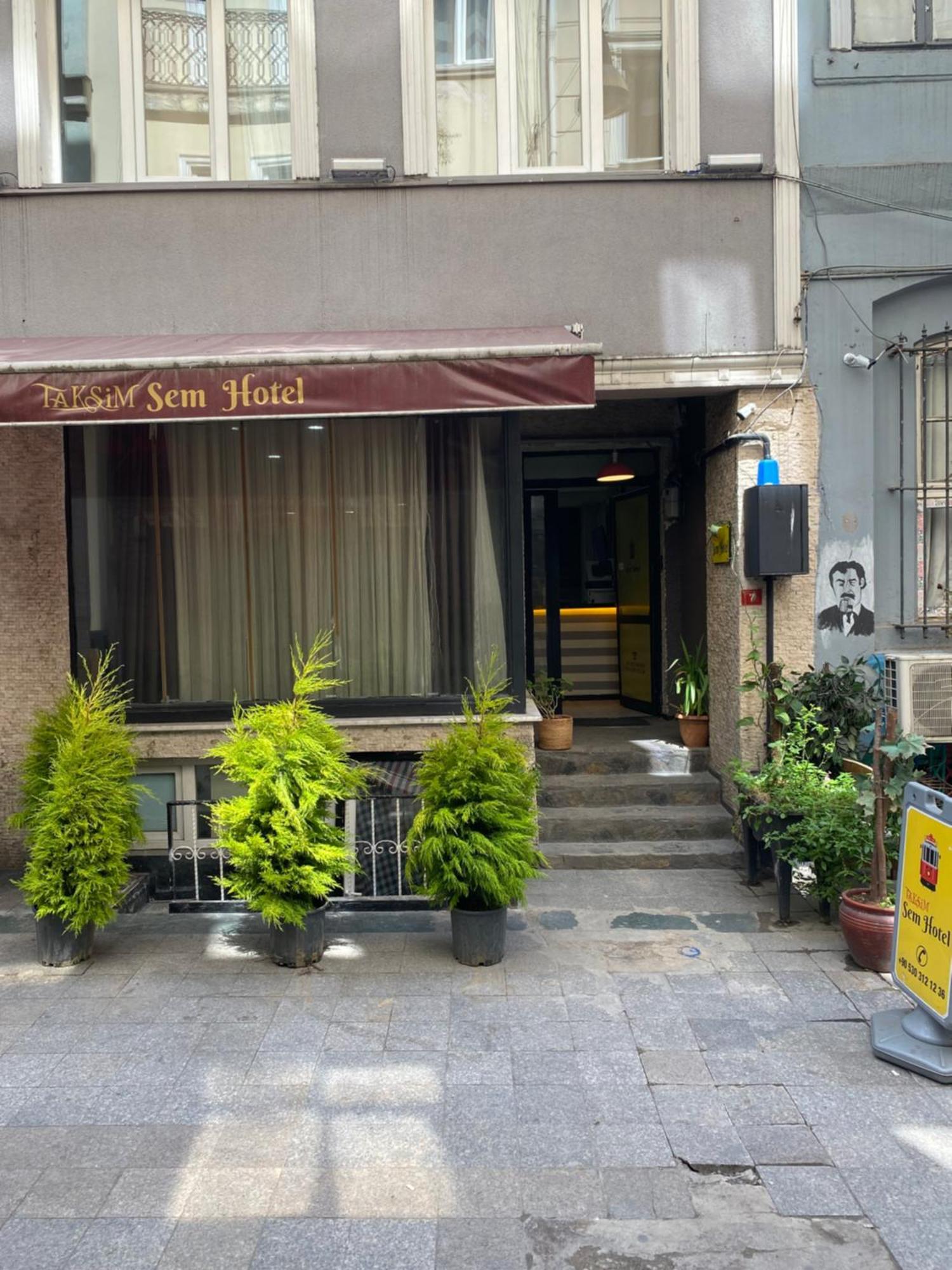 Taksim Sem Hotel Estambul Exterior foto