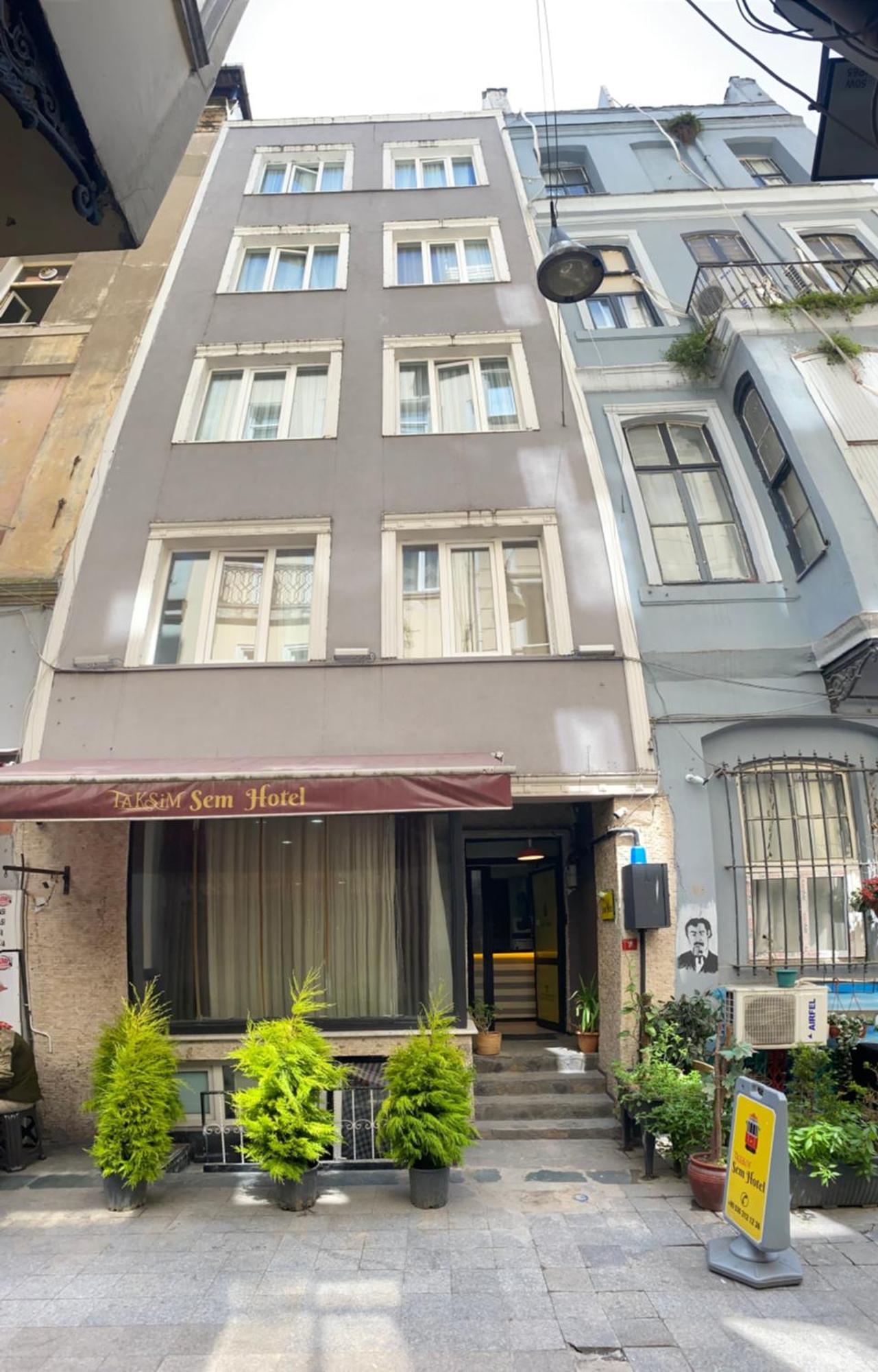 Taksim Sem Hotel Estambul Exterior foto